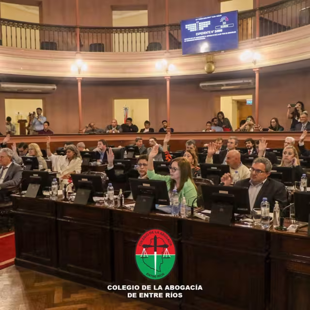 El Colegio de la Abogacía apoya a diputados y senadores en la modificación de la Ley de Honorarios