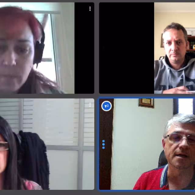 Encuentro virtual con el jefe regional de ANSES