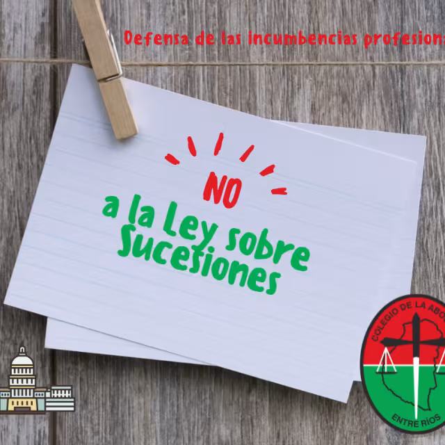No al proyecto de ley sobre sucesiones