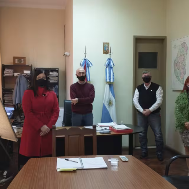 Positiva reunión con el presidente de la Caja de Jubilaciones