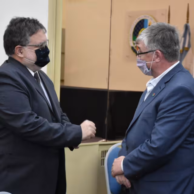 Canavesio se reunió con el intendente de Concordia