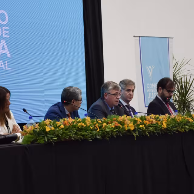 El presidente del CAER estuvo presente en la apertura del Congreso Argentino de Justicia Constitucional