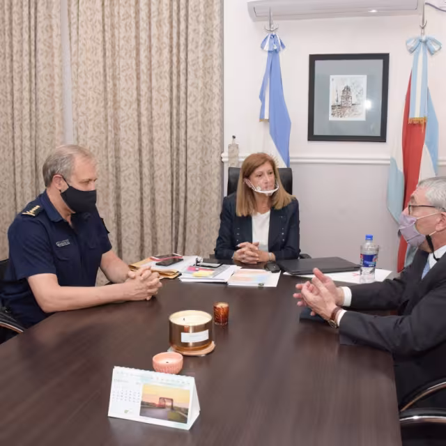 El CAER central se reunió con la ministra Romero por el crimen de Peluffo