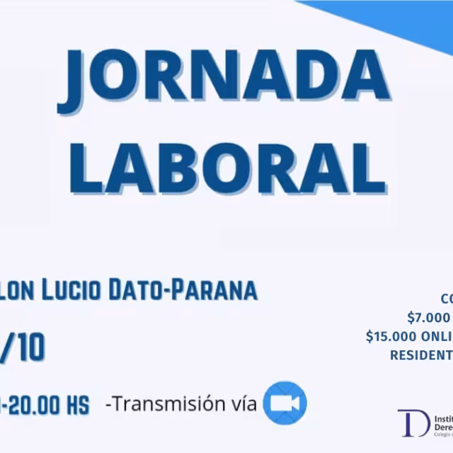 Curso: "50 Años de la Ley de Contrato de Trabajo"