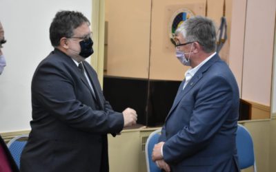 Canavesio se reunió con el intendente de Concordia