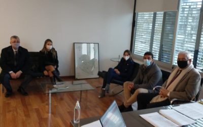 Canavesio realizó gestiones por la figura del Abogado del Niño