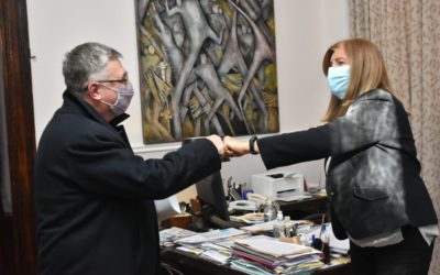Canavesio se reunió con la ministra Romero en defensa del ejercicio profesional y honorarios