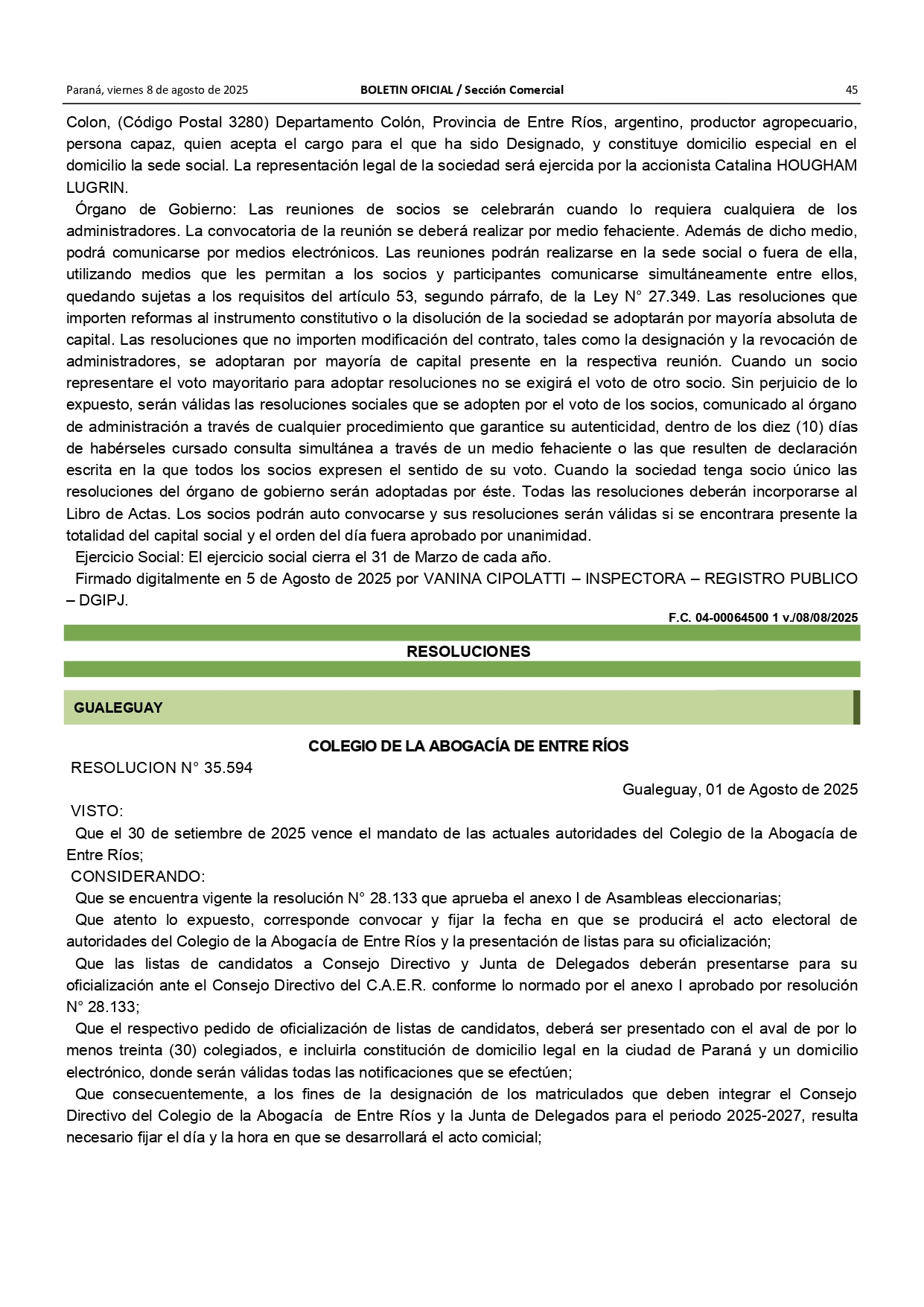 Boletin Oficial - 1