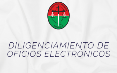 Diligenciamiento de Oficios Electrónicos
